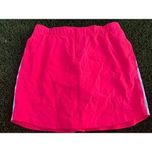 Under Armour Links Woven Skort Women's Size 12 Hot Pink Golf Tennis NEW